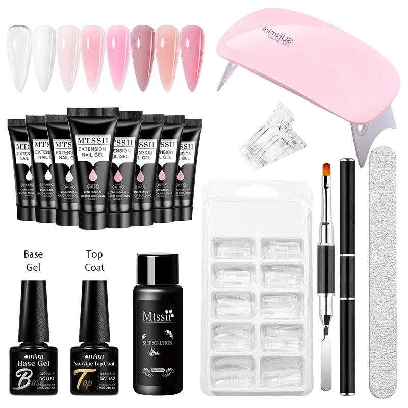 20m Premium Nail Extension Gel Set nail kits Luxurious Weddings