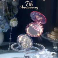 Experience Beauty with Our 7th Anniversary Folding Mirror Luxurious Weddings