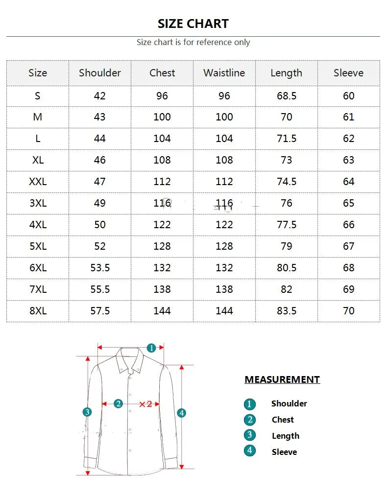 the size chart for a women's shirt