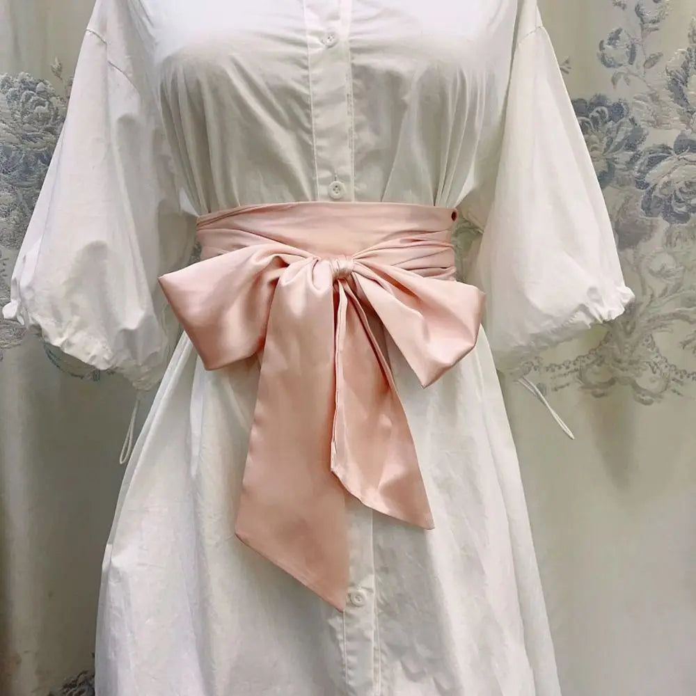 Bridesmaid Waist Sash | Light Pink Bridal sashes Luxurious Weddings