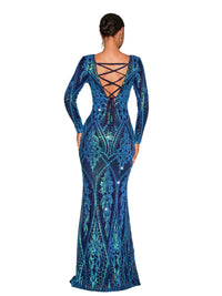 Sequin Lace Mermaid Evening Dress Dresses Luxurious Weddings