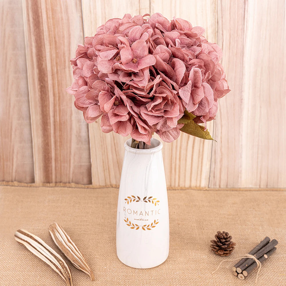 High Quality Artificial Hydrangea Silk Bouquet