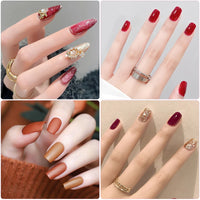 26 Color Gel Nail Polish Set with Base & Top Coat nail kits Luxurious Weddings