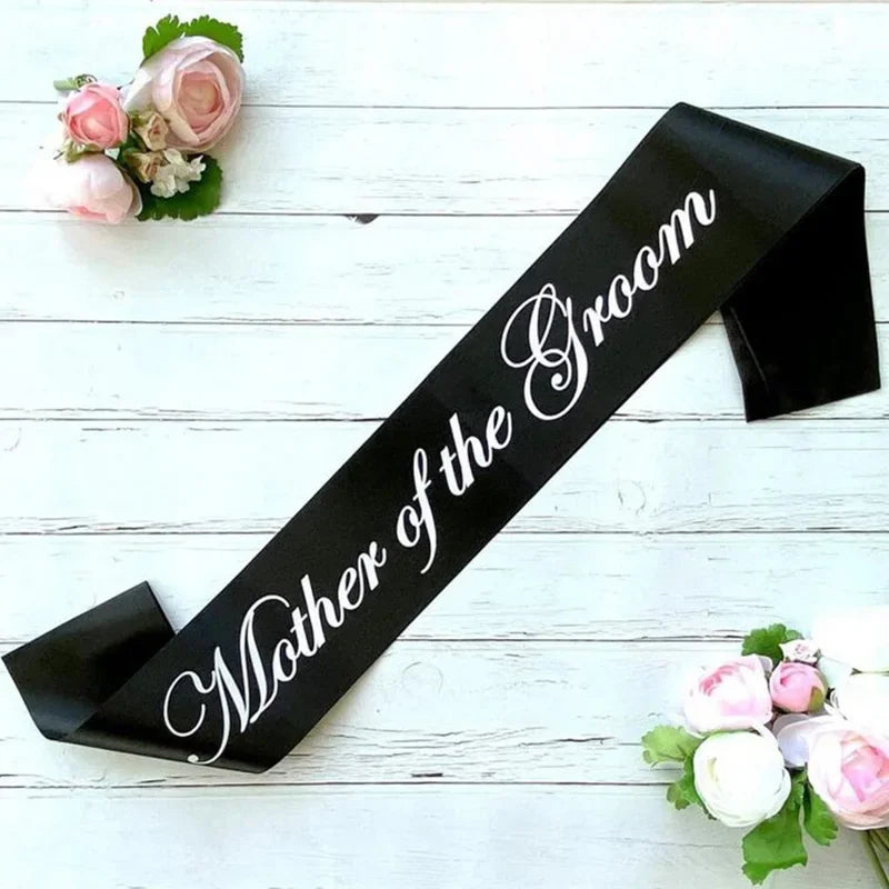 Elegant Wedding Sash for Bridal Party Celebrations Sashes Luxurious Weddings