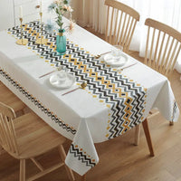 Polyester Tablecloth with Elegant Design tablecloth Luxurious Weddings