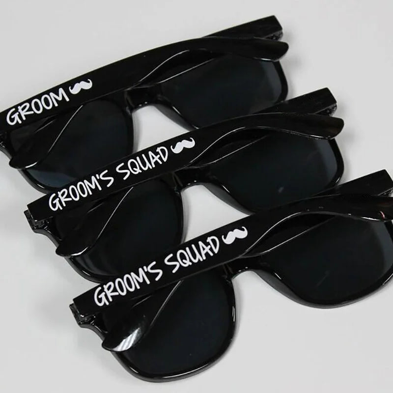 Groom Squad Sunglasses Sunglasses Luxurious Weddings