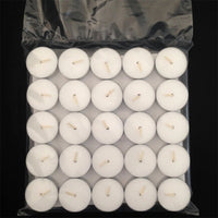 100 Premium Tealight Candles - 4 Hours Burn Time Candles Luxurious Weddings