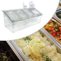 Chilled Condiment Server Salad Platter Serveware Luxurious Weddings