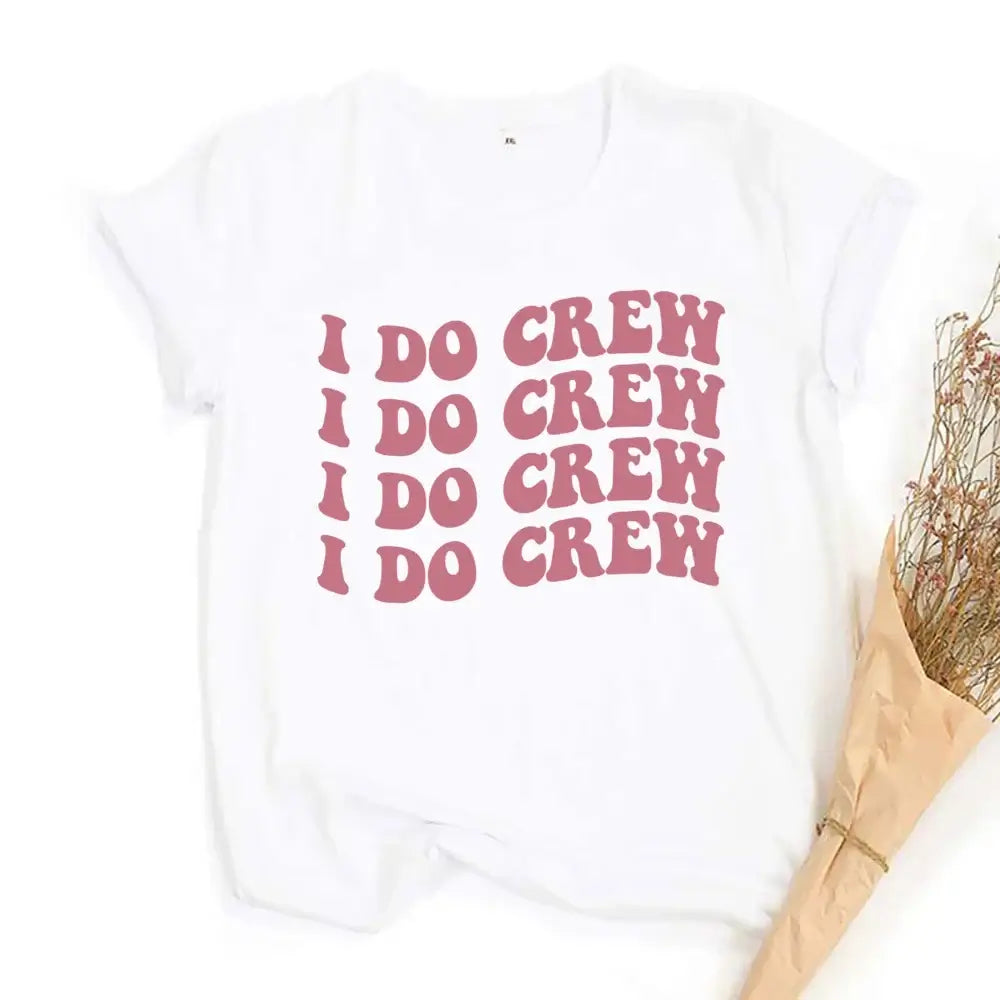 Team Bride Floral Short Sleeve T-Shirt T-Shirts Luxurious Weddings