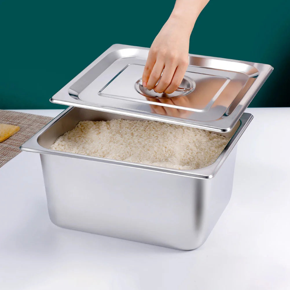 Stainless Steel Buffet Food Container Pan Serveware Luxurious Weddings