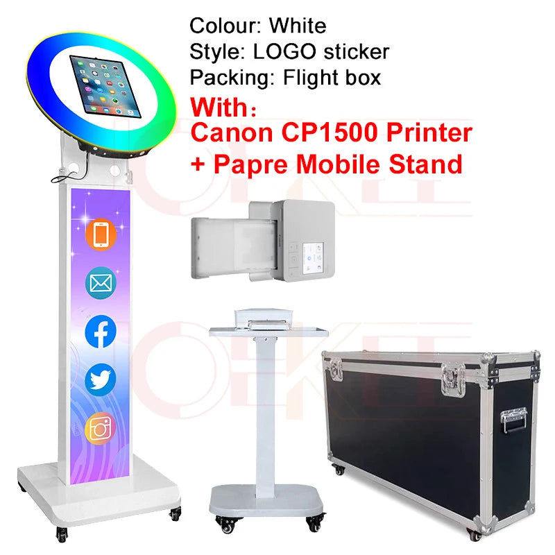 a picture of a cell phone and printer stand