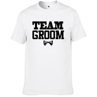 Team Groom T-Shirt for Wedding Party Fun Luxurious Weddings