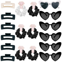 Bridesmaid Heart Sunglasses & Hair Accessories Set Accessories Luxurious Weddings