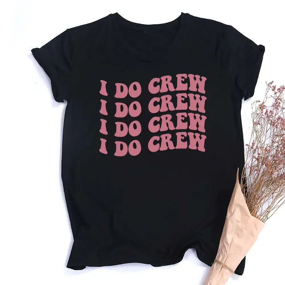 Team Bride Floral Short Sleeve T-Shirt T-Shirts Luxurious Weddings