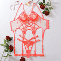 Luxurious Neon Lingerie Set Lingerie Luxurious Weddings