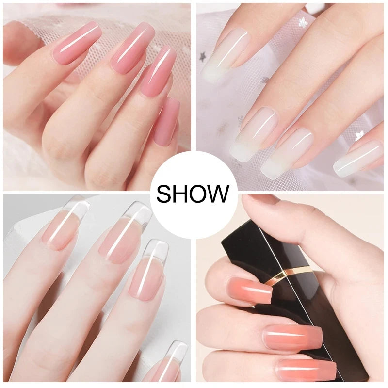 Gel Nail Polish Kit with UV Lamp & Drill Set nail kits Luxurious Weddings