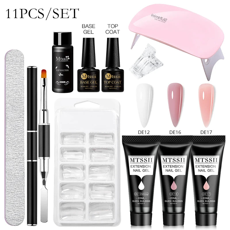 20m Premium Nail Extension Gel Set nail kits Luxurious Weddings