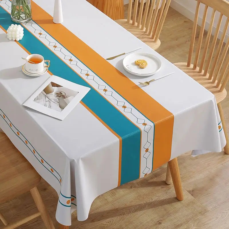 Polyester Tablecloth with Elegant Design tablecloth Luxurious Weddings