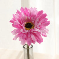 5/10PC Artificial Silk Gerbera Flower Heads - Perfect for Weddings and Home Decor! Luxurious Weddings