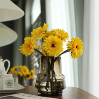 5/10PC Artificial Silk Gerbera Flower Heads - Perfect for Weddings and Home Decor! Luxurious Weddings