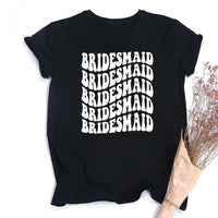 Team Bride Floral Short Sleeve T-Shirt T-Shirts Luxurious Weddings