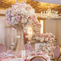 Wedding Centerpieces - Customizable Set of 5 Pieces - 80cm Height - Crystal Design Luxurious Weddings