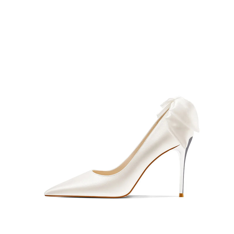 White Bridal Heels - Perfect for Your Special Day! High Heels Luxurious Weddings