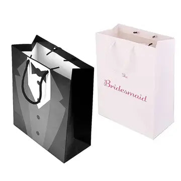 Bridal Party Gift Bags - Team Bride & Groom gift bags Luxurious Weddings