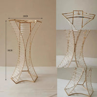 Wedding Centerpieces - Customizable Set of 5 Pieces - 80cm Height - Crystal Design Luxurious Weddings