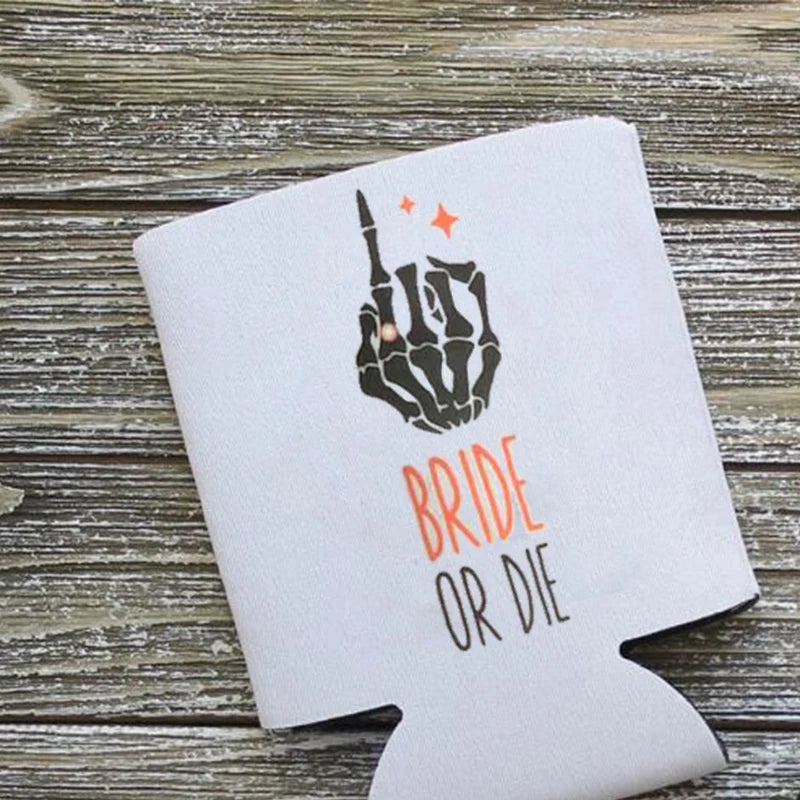 Bride to Be Sash Can Cooler - Fun Wedding Gift Can Coolers Luxurious Weddings