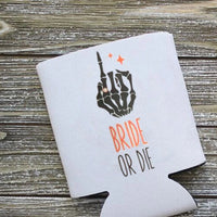 Bride to Be Sash Can Cooler - Fun Wedding Gift Can Coolers Luxurious Weddings