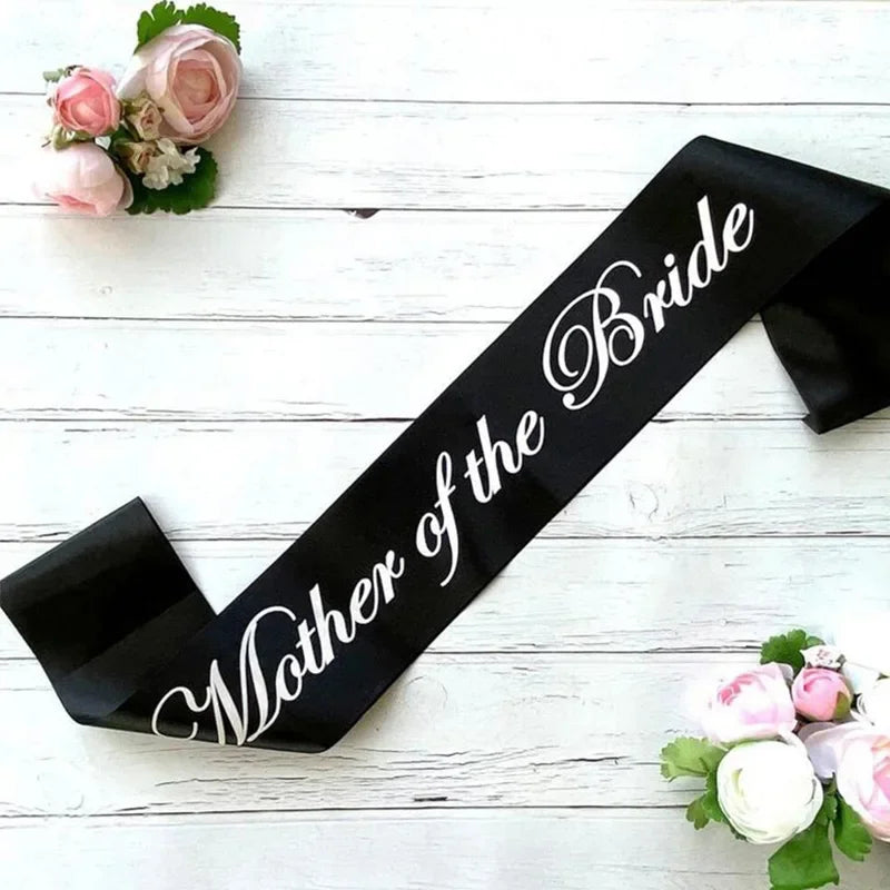 Elegant Wedding Sash for Bridal Party Celebrations Sashes Luxurious Weddings