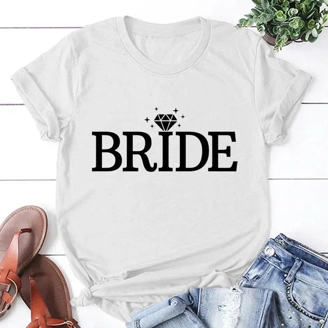 Couple's Wedding T-Shirt – Bride & Groom Design Couples Tshirts Luxurious Weddings