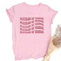 Team Bride Floral Short Sleeve T-Shirt T-Shirts Luxurious Weddings