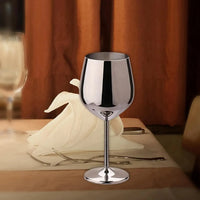 Unbreakable Stainless Steel Wine Glasses stemware Luxurious Weddings