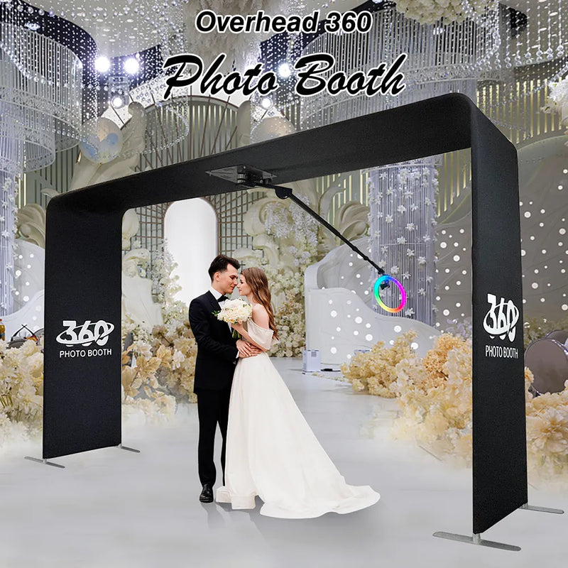 Portable 360 Selfie Photo Booth for Parties and Events Photo booth Luxurious Weddings