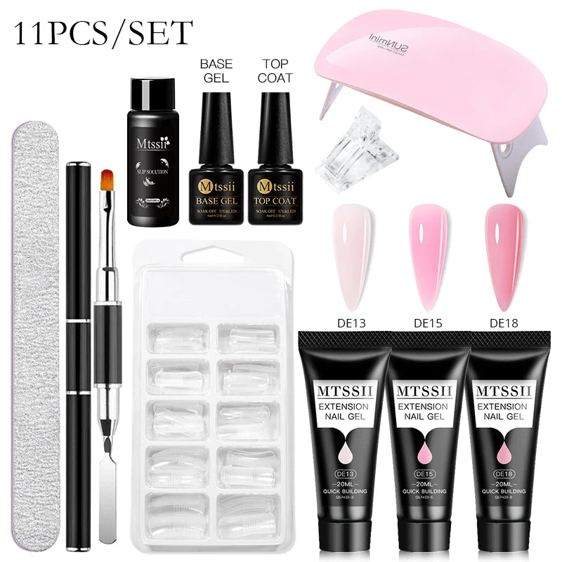 20m Premium Nail Extension Gel Set nail kits Luxurious Weddings