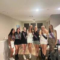 Stylish Bachelorette Party Sash for Bridesmaids Sashes Luxurious Weddings