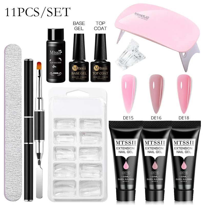 20m Premium Nail Extension Gel Set nail kits Luxurious Weddings