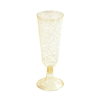 25pcs 150ml Clear Plastic Champagne Flutes stemware Luxurious Weddings