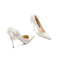 Bridal Heels Stunning White Bridal Heels - Perfect for Your Special Day! Luxurious Weddings