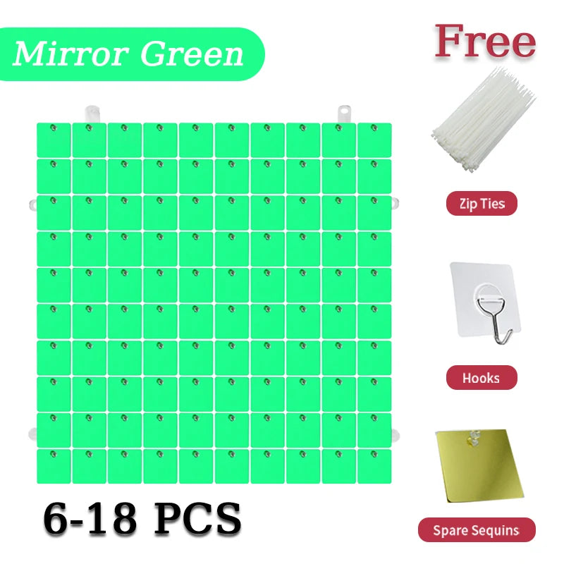 a poster showing the different parts of a mirror