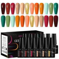 12Pcs Macaron Gel Nail Polish - UV Soak Off Kit nail kits Luxurious Weddings