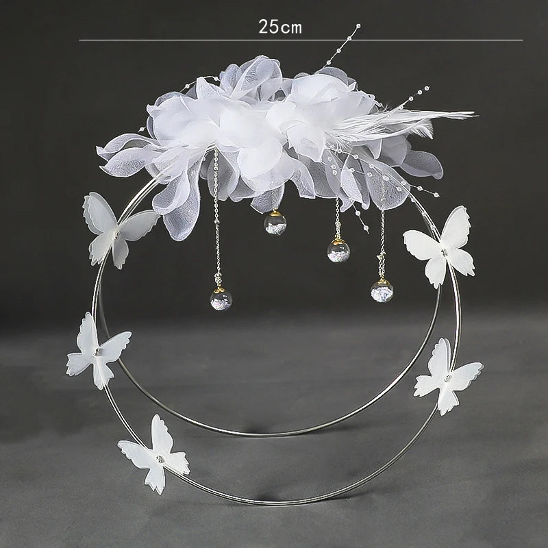 Crystal Swan Cake Topper CAKE TOPPERS Luxurious Weddings