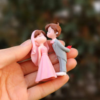 Romantic Kissing Couple Wedding Cake Topper Cake Decorations Luxurious Weddings