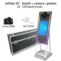 Portable Mirror Photo Booth - 1 Year Warranty Included! Luxurious Weddings