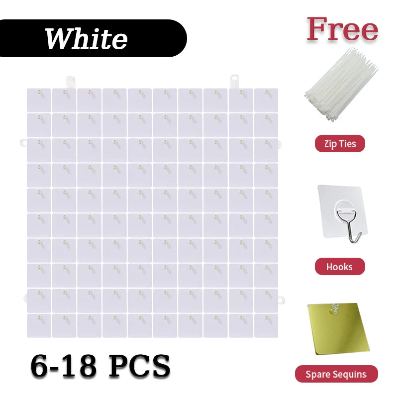 a white poster with different types of papers