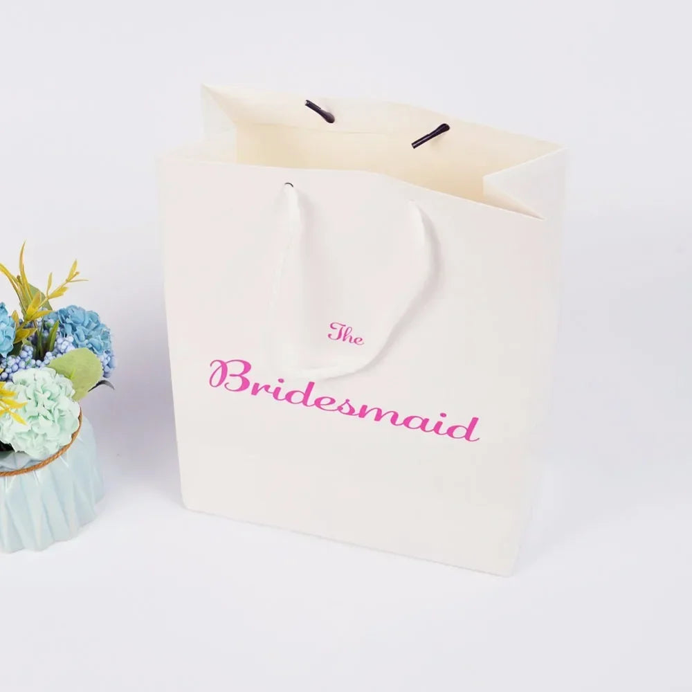 Bridal Party Gift Bags - Team Bride & Groom