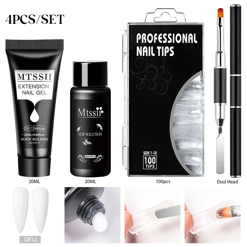 20m Premium Nail Extension Gel Set nail kits Luxurious Weddings