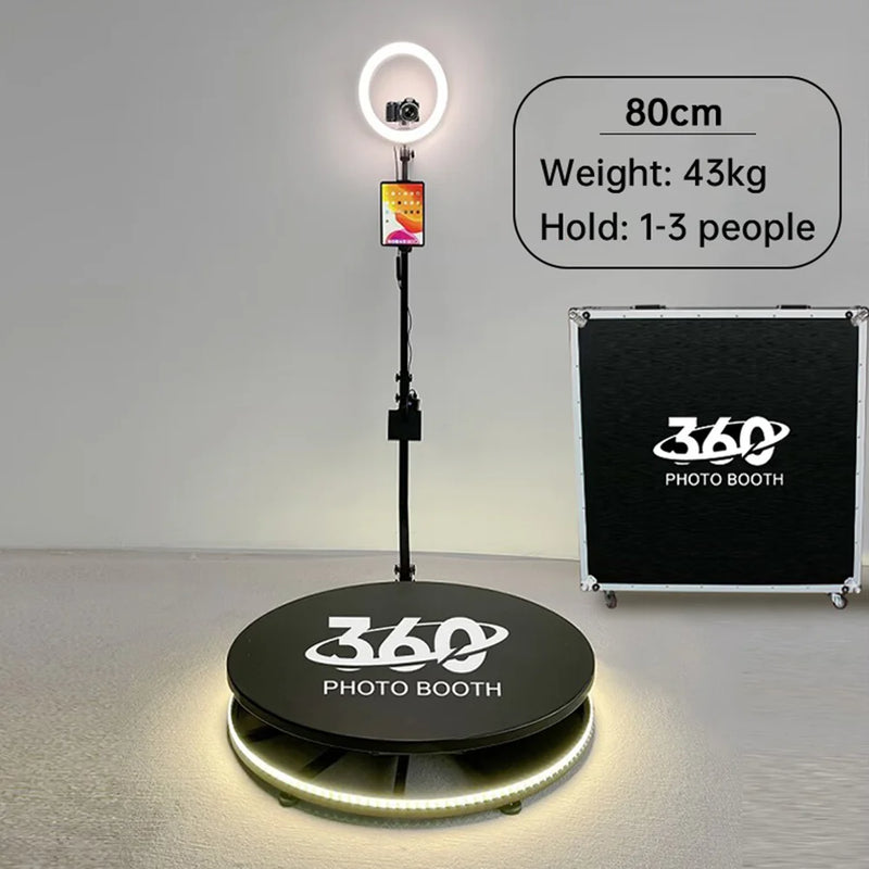 360 Photo Booth - Multiple Sizes, Custom Logo, 360 pHOTO BOOTH Luxurious Weddings